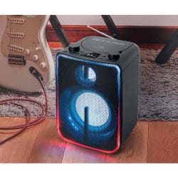 Coluna Party BOX MUSE M-1810 Bluetooth com Bateria e CD