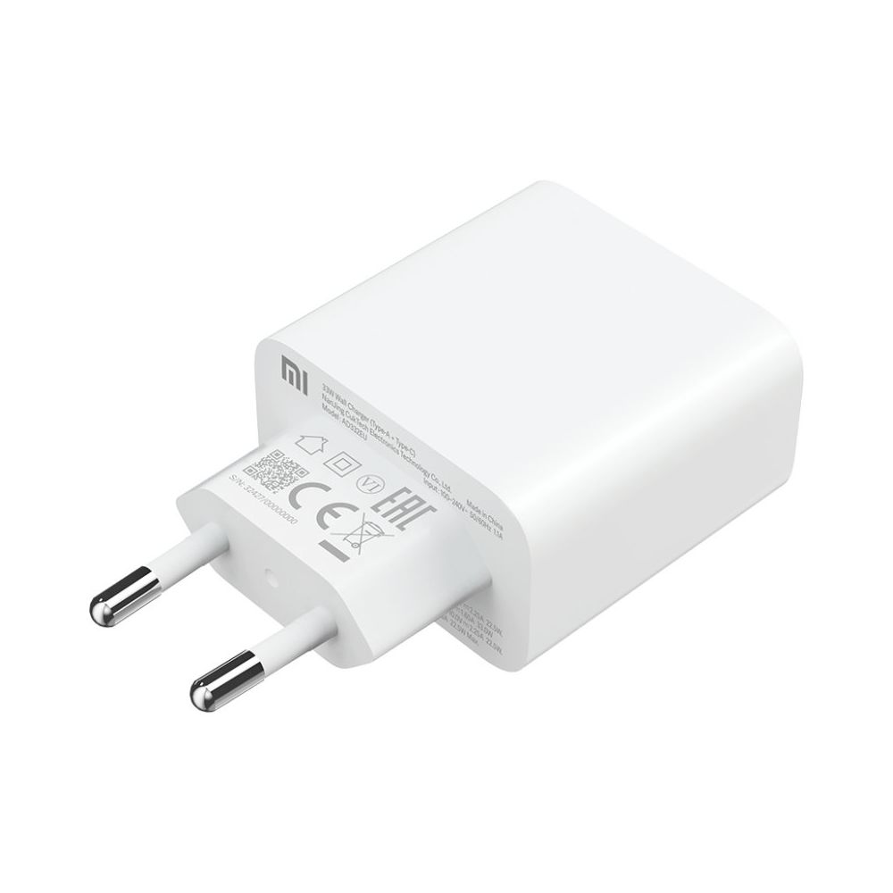 Carregador de Parede Xiaomi Mi 33W Wall Charger 1xUSB Type-C 1xUSB A 33W - Image 3