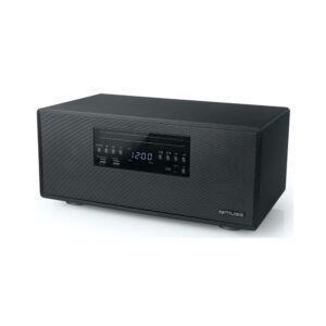 Rádio CD MUSE M-29 para Criança Rosa Com Microfone