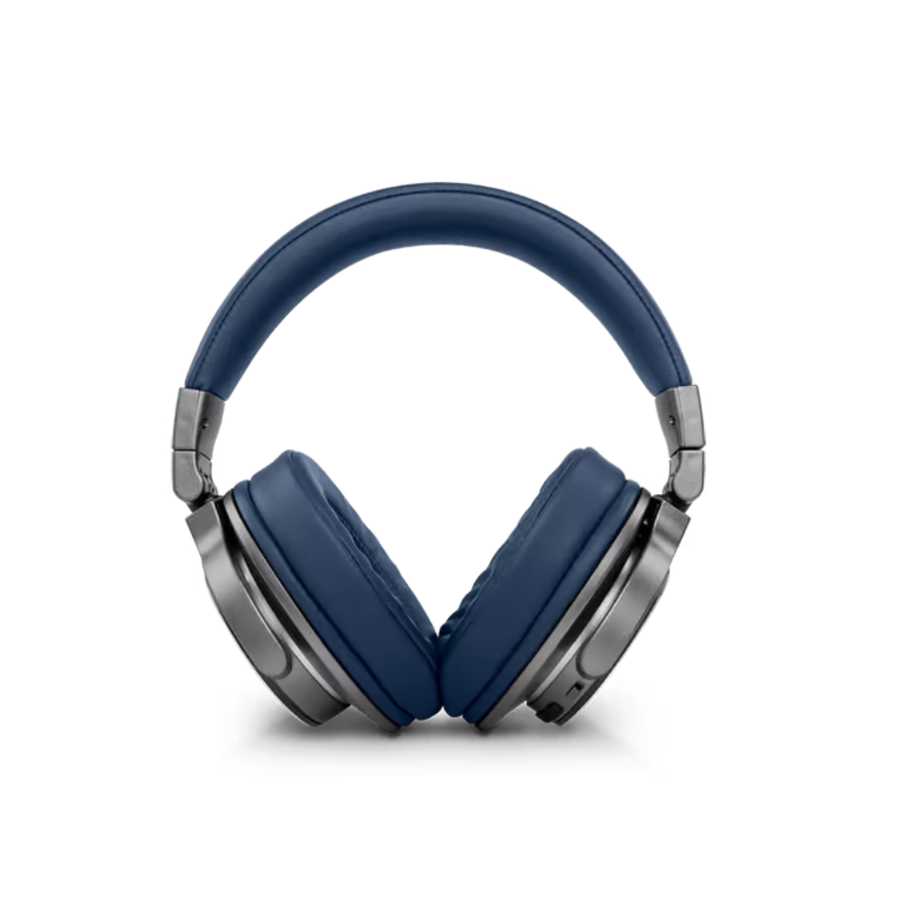 Auscultadores MUSE M-278 Bluetooth Cinza e Azul - Image 2