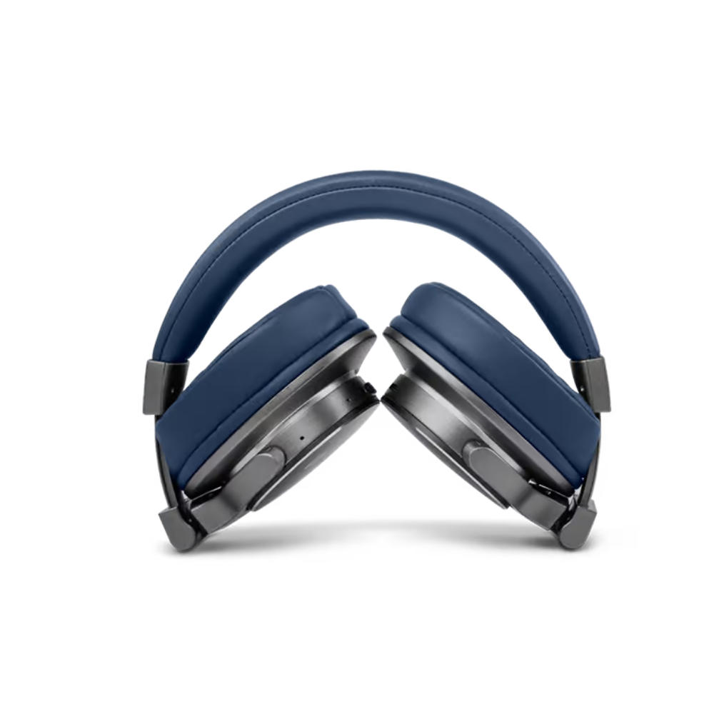Auscultadores MUSE M-278 Bluetooth Cinza e Azul - Image 4
