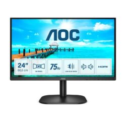 Monitor AOC 24B2XDAM 23.8 Full HD Multimedia Preto