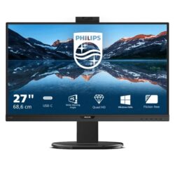 Monitor Philips 276B9H 27 QHD Webcam Multimédia Preto