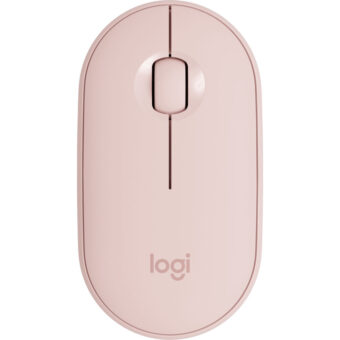 Rato Logitech Pebble M350 Bluetooth Rosa
