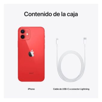 Smartphone Apple iPhone 12 128GB 6.1 5G Vermelho