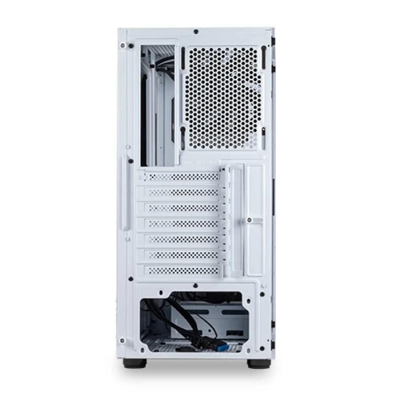 Caixa Gaming ABYSM Danube Kolpa Argb Com Vidro Temperado - Branco