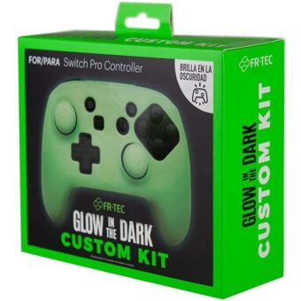 Capa Protetora de Silicone + Grip para Nintendo Switch FR-TEC Glow in the Dark Pro Controller
