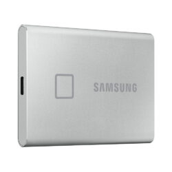 Disco Externo SSD Samsung Portable T7 Touch 500Gb USB 3.2 Prateado