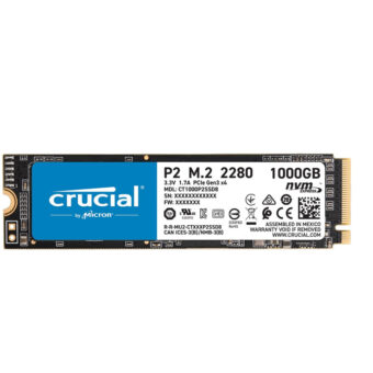 Disco SSD Crucial P2 500Gb M.2 NVMe PCIe