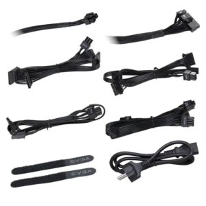 Fonte Alimentação EVGA 500 BQ 500W Ventoinha 12cm 80 Plus Bronze