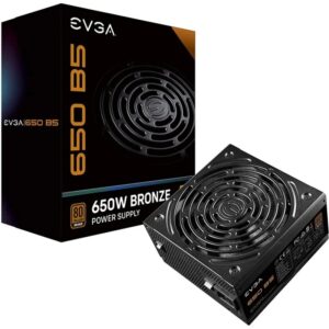 Fonte Alimentação EVGA 650 B5 650W Ventoinha 13cm 80 Plus Bronze