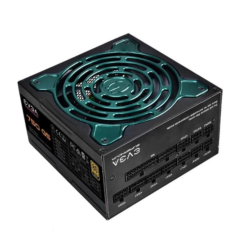 Fonte Alimentação EVGA 750 G5 750W Ventoinha 14cm 80 Plus Gold - Image 5