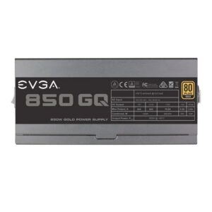 Fonte Alimentação EVGA 850 GQ 850W Ventoinha 13.5cm 80 Plus Gold