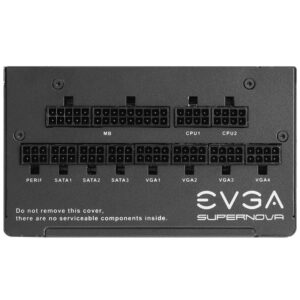 Fonte Alimentação EVGA SuperNova 850 P6 850W Ventoinha 13.5cm 80 Plus Platinum