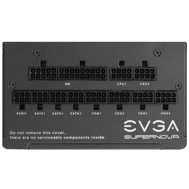 Fonte Alimentação EVGA SuperNova 850 P6 850W Ventoinha 13.5cm 80 Plus Platinum