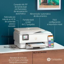 Impressora Multifunções HP Envy Inspire 7920e WiFi Duplex Branca