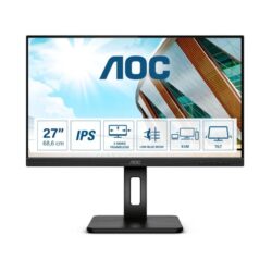 Monitor Profissional AOC 27P2C 27 Full HD Multimédia Preto