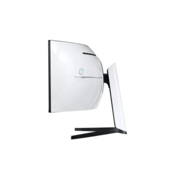 Monitor Profissional Ultrapanorámico Curvo Samsung Odyssey G9 G95TSSR 49 Dual QHD Branco e Preto