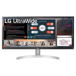 Monitor Profissional Ultrapanorámico LG 29WN600-W 29" WFHD Multimédia Cinza e Branco