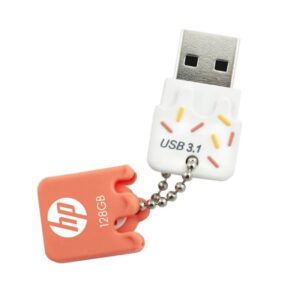 Pen Drive HP 64GB X778W Laranja USB 3.0