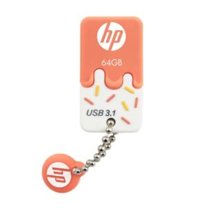 Pen Drive HP 64GB X778W Laranja USB 3.0
