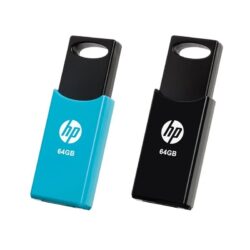 Pen Drive HP Twin 2x 64Gb Usb 2.0 Preto e Azul
