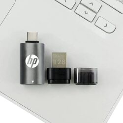 Pen Drive HP X5600C 128Gb Usb 3.1 Cinza