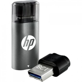 Pen Drive HP X5600C 128Gb Usb 3.1 Cinza