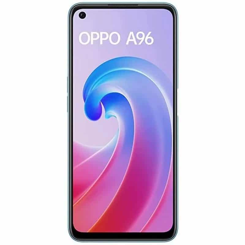 Custodia Topme Per OPPO A76 / A96 – Silicone TPU Con Texture Pelle E Dettaglio Metallico, Viola Chiaro