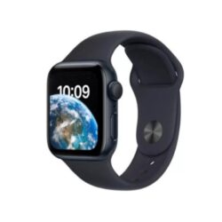 Apple Watch SE GPS Celular 40mm Caixa de Alumínio em Preto Correia Desportiva Preta