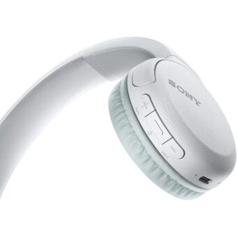 Auscultadores Bluetooth Sony CH510 com Microfone Branco