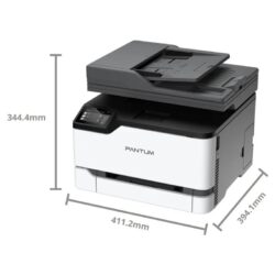 Impressora Multifunções Laser Color Pantum CM2200FDW 24ppm WiFi Duplex Automático Branca