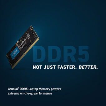 Memória So-Dimm DDR5 8Gb Crucial 4800Mhz CL40 1.1V