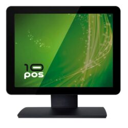 Monitor POS Touch 10POS TS-15FV 15" Flat Capacitivo USB Preto