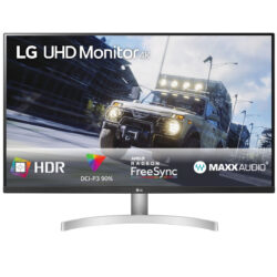 Monitor Profissional LG 32UN500-W 31.5 4K Multimédia Branco