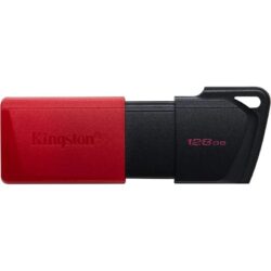 Pen drive Kingston DataTraveler Exodia M 128Gb USB 3.2 Preta Vermelha