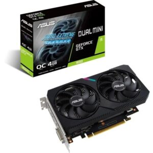 Placa Gráfica Asus GeForce GTX 1650 Dual Mini OC 4Gb GDDR6