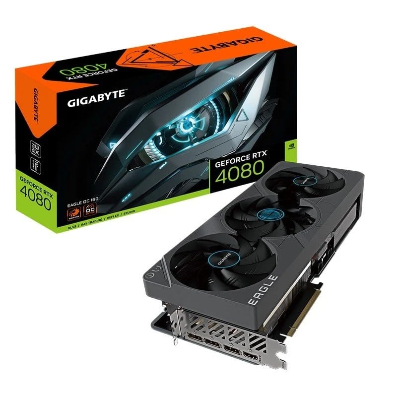 Placa Gráfica Gigabyte RTX 4080 Eagle OC 16Gb - Limifield