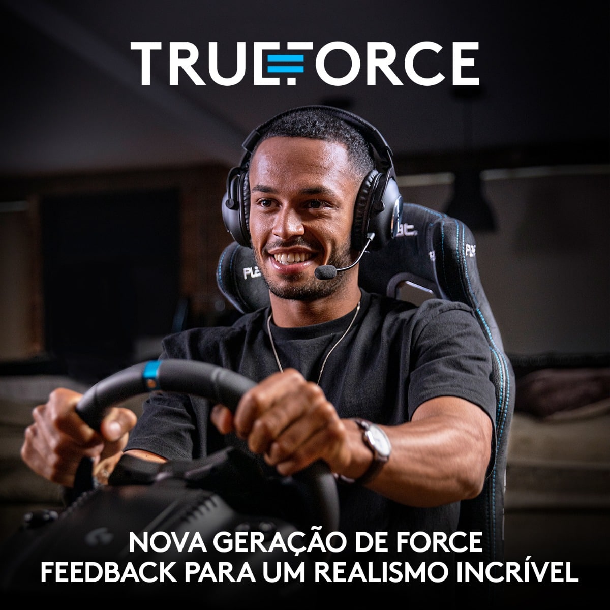 VOLANTE LOGITECH G923 COM TRUEFORCE: O MELHOR VOLANTE DE CORRIDA PARA  PLAYSTATION, XBOX E PC? 