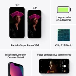 Smartphone Apple iPhone 13 Mini 128Gb 5.4 5G Preto