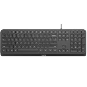 Teclado Philips Usb PT SPK6207B Preto