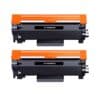Toner Compatível Brother TN2420/TN2410 Preto Pack de 2 Toners