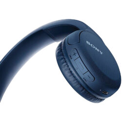 Auscultadores Bluetooth Sony CH510 com Microfone Azul