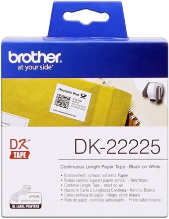 Rolo Etiquetas Original Brother DK22225 38mm x 30.48 metros