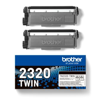 Toner Original Multipack Brother TN2320TWIN Pack 2x Pretos