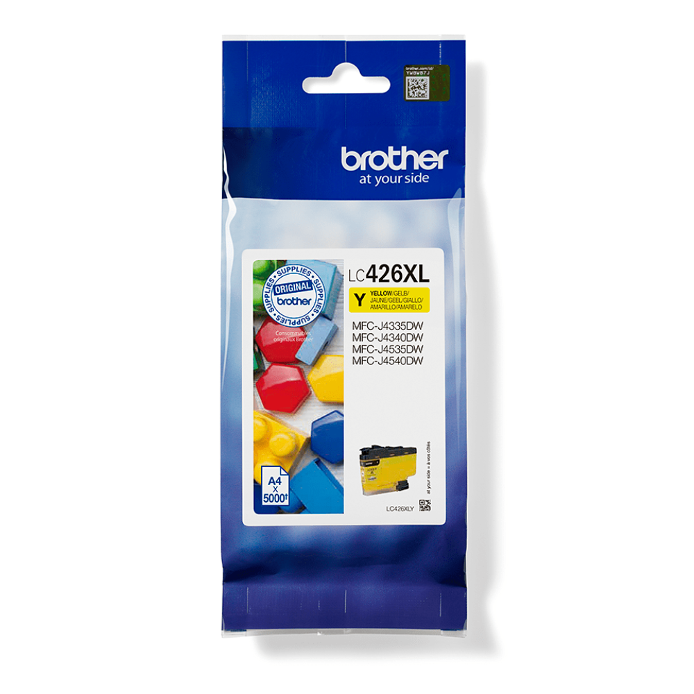 Tinteiro Original Brother LC-426 XL Alta Capacidade Amarelo - Image 3