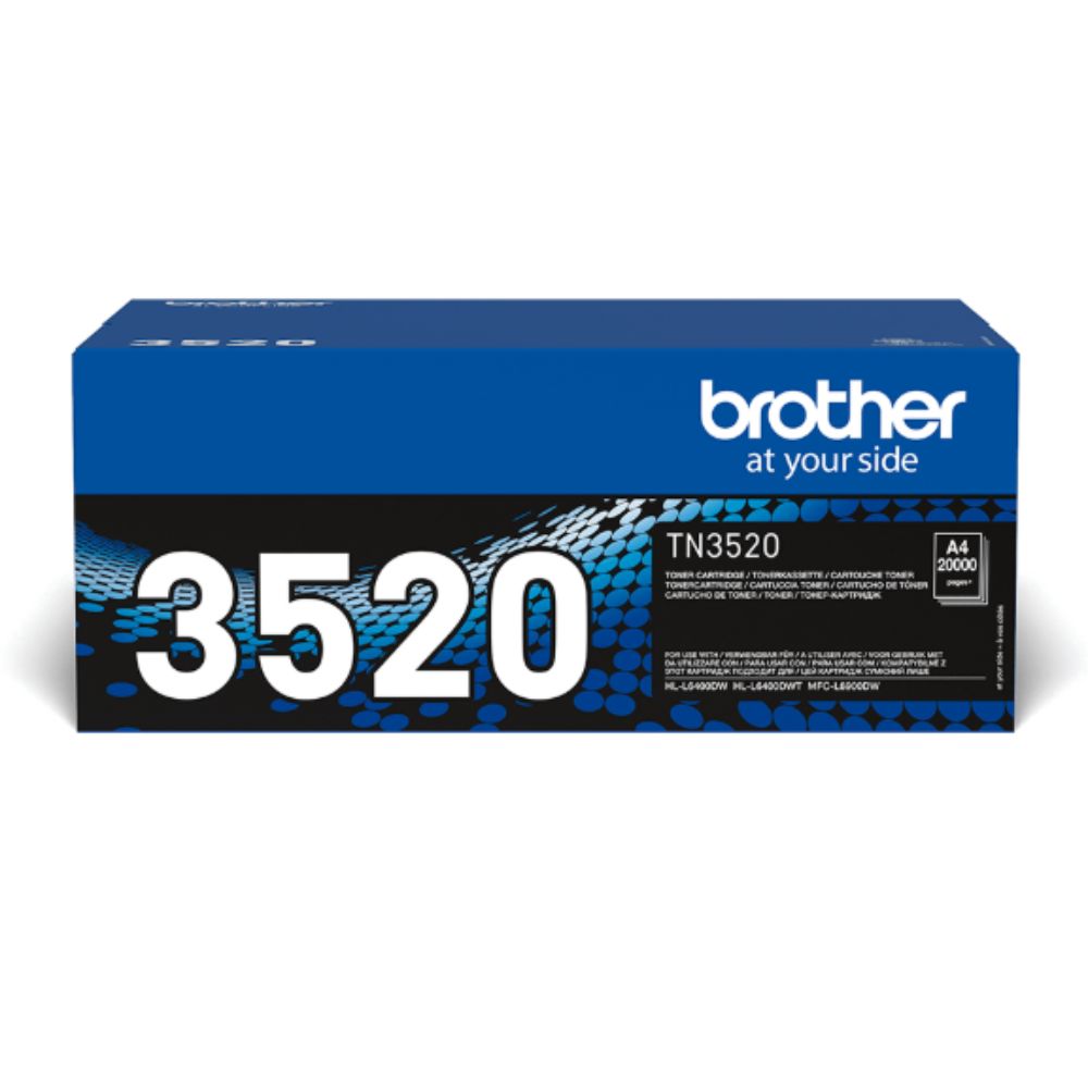 Toner Original Brother TN3520 Preto - Image 3