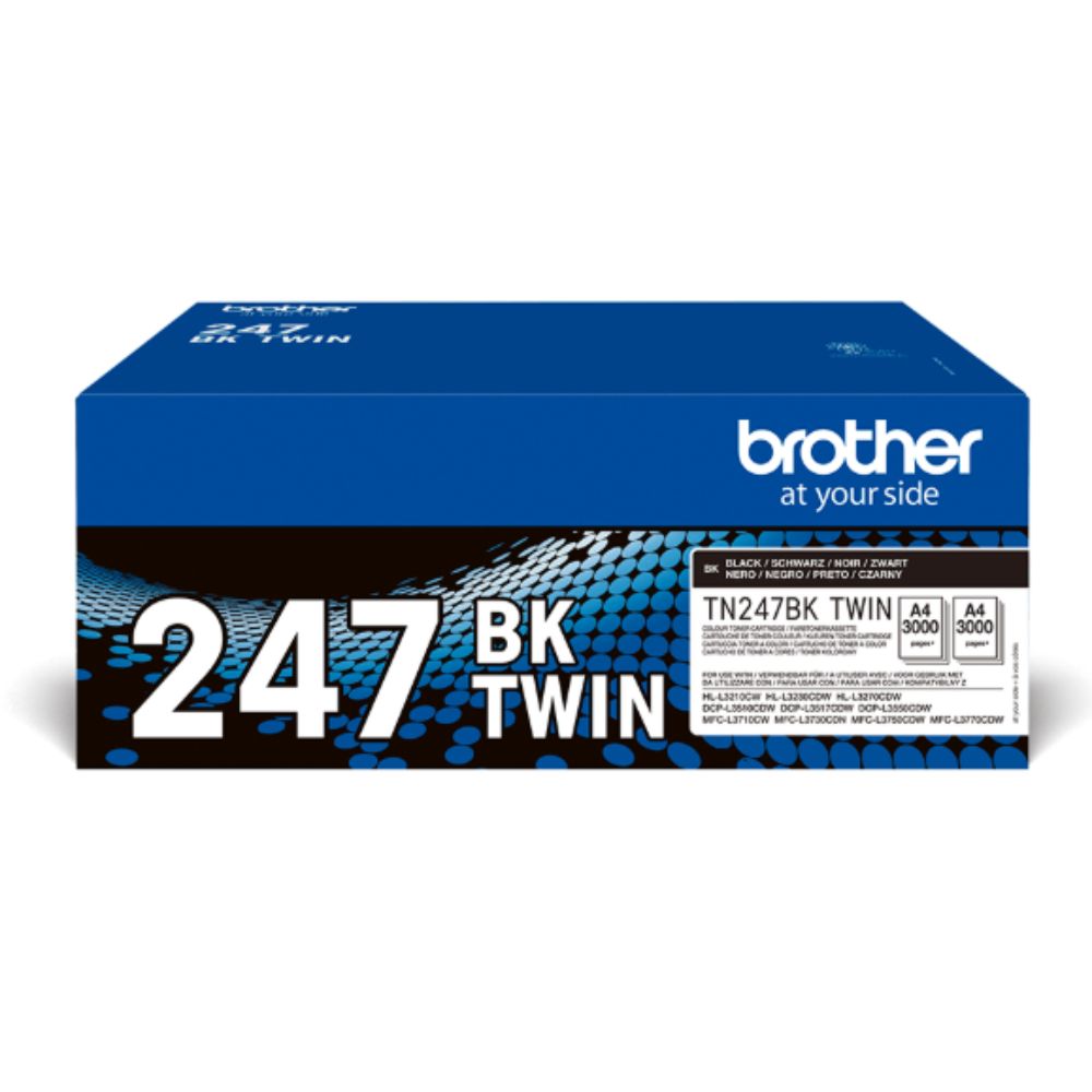 Toner Original Brother TN247BK Pack 2 Unidades Preto - Image 2