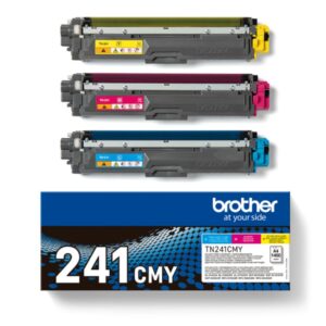 Toner Original Multipack Brother TN241CMY Azul Magenta  Amarelo