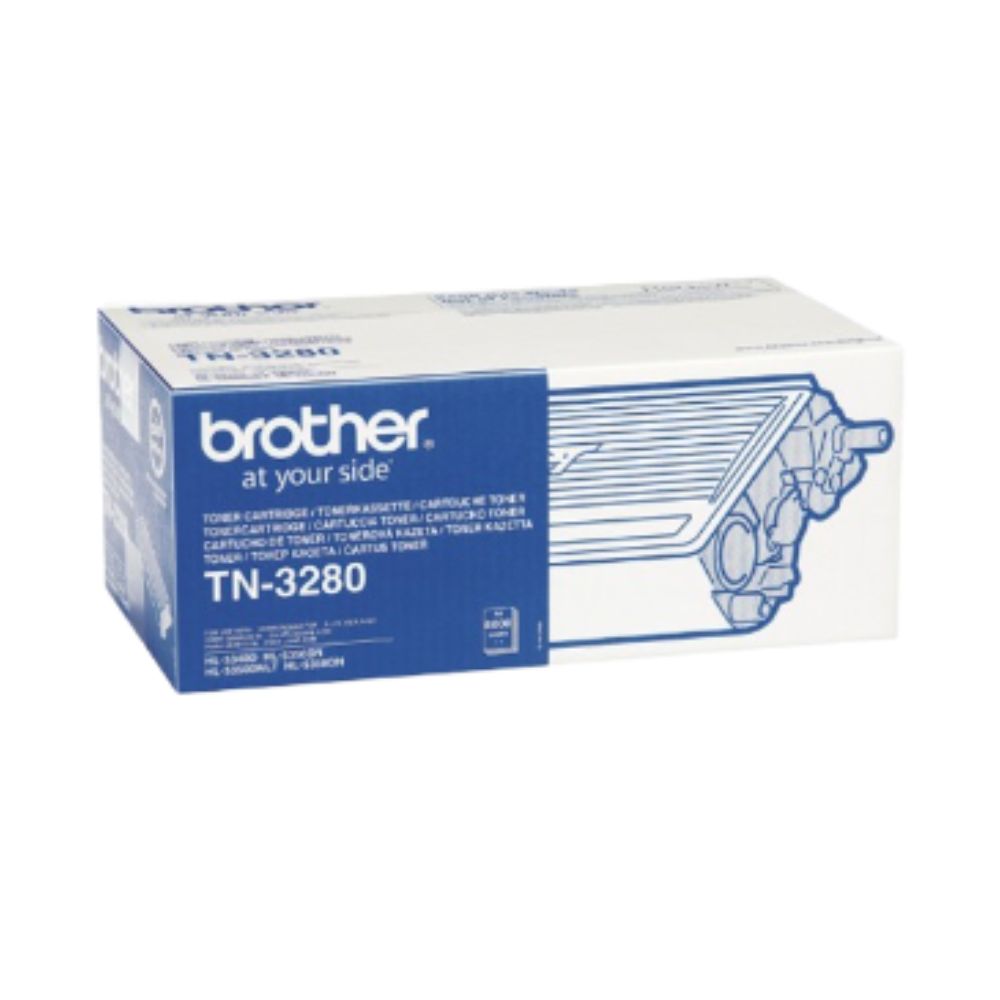 Toner Original Brother TN-3280 Alta Capacidade Preto - Image 2